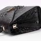 Genuine Crocodile Skin Bone Leather Top Handle Bags-3