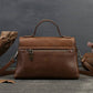 Women Satchel Shoulder Bag Vintage Top Handle Bag-4